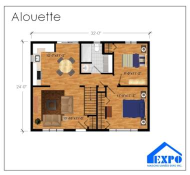 Plan du modèle Alouette