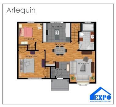 Plan du modèle Arlequin